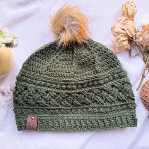 Celtic Heritage Braid Beanie Pattern